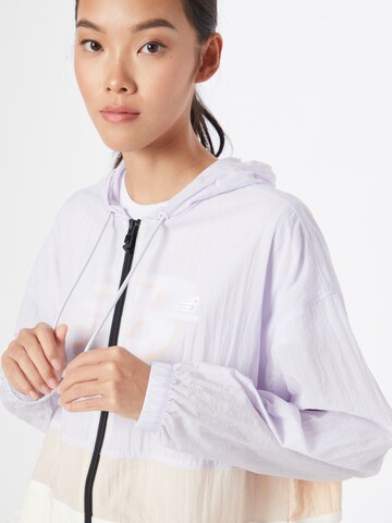 Veste mi-saison new balance en violet