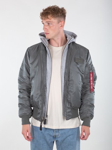 ALPHA INDUSTRIES Overgangsjakke 'MA-1 D-Tec' i grøn: forside