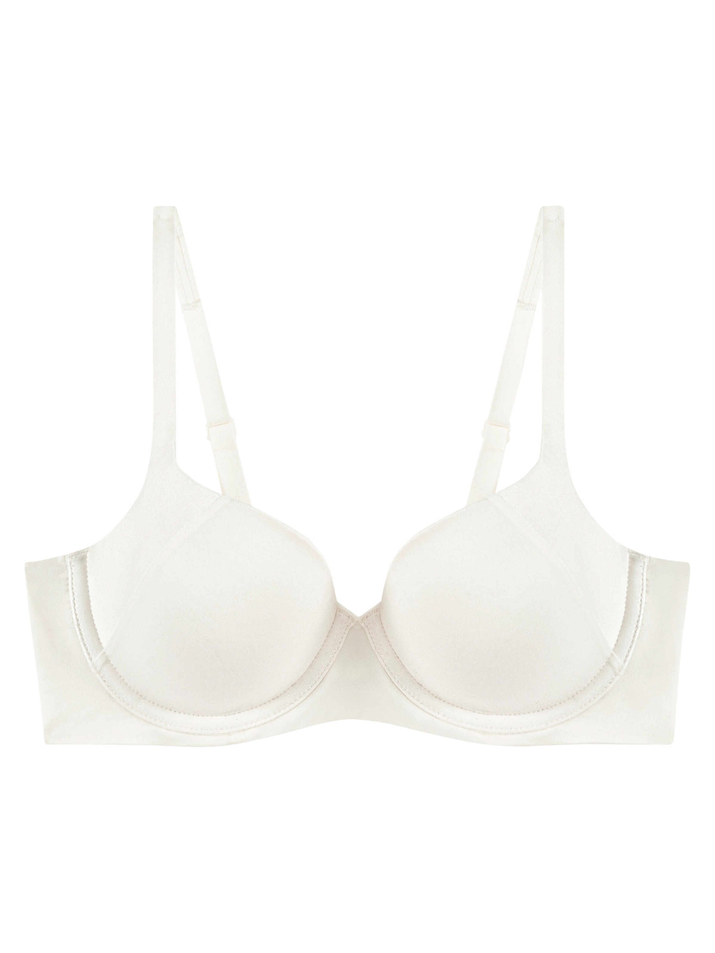 TRIUMPH Bra 'Body Make-Up Soft Touch' in White: front