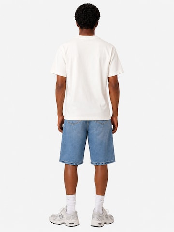 loyal T-Shirt mit Print in Regular Fit in Weiß