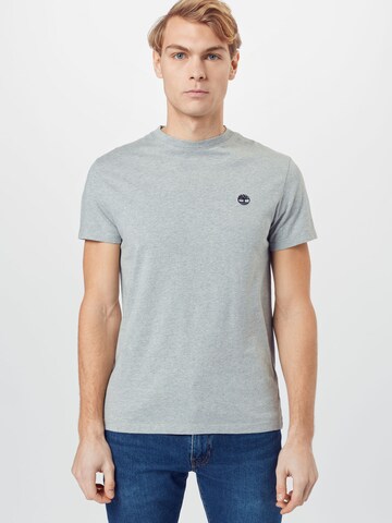 T-Shirt TIMBERLAND en gris : devant