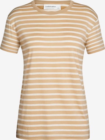 smėlio ICEBREAKER Sportiniai marškinėliai 'Granary': priekis