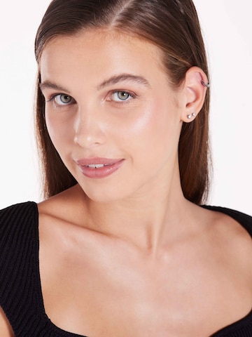 Lucardi Piercings in Zilver: voorkant