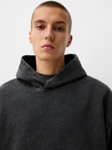 Sweat-shirt Bershka en noir
