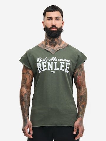 Benlee T-shirt 'EDWARDS' i grön: framsida
