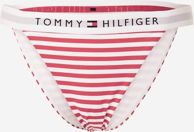 TOMMY HILFIGER Bikinihose 'Cheeky' in navy / hellgrau / pastellrot / weiß, Produktansicht