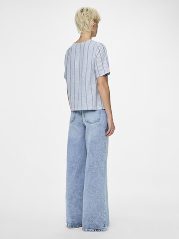 Chemisier 'PCTessa' PIECES en bleu