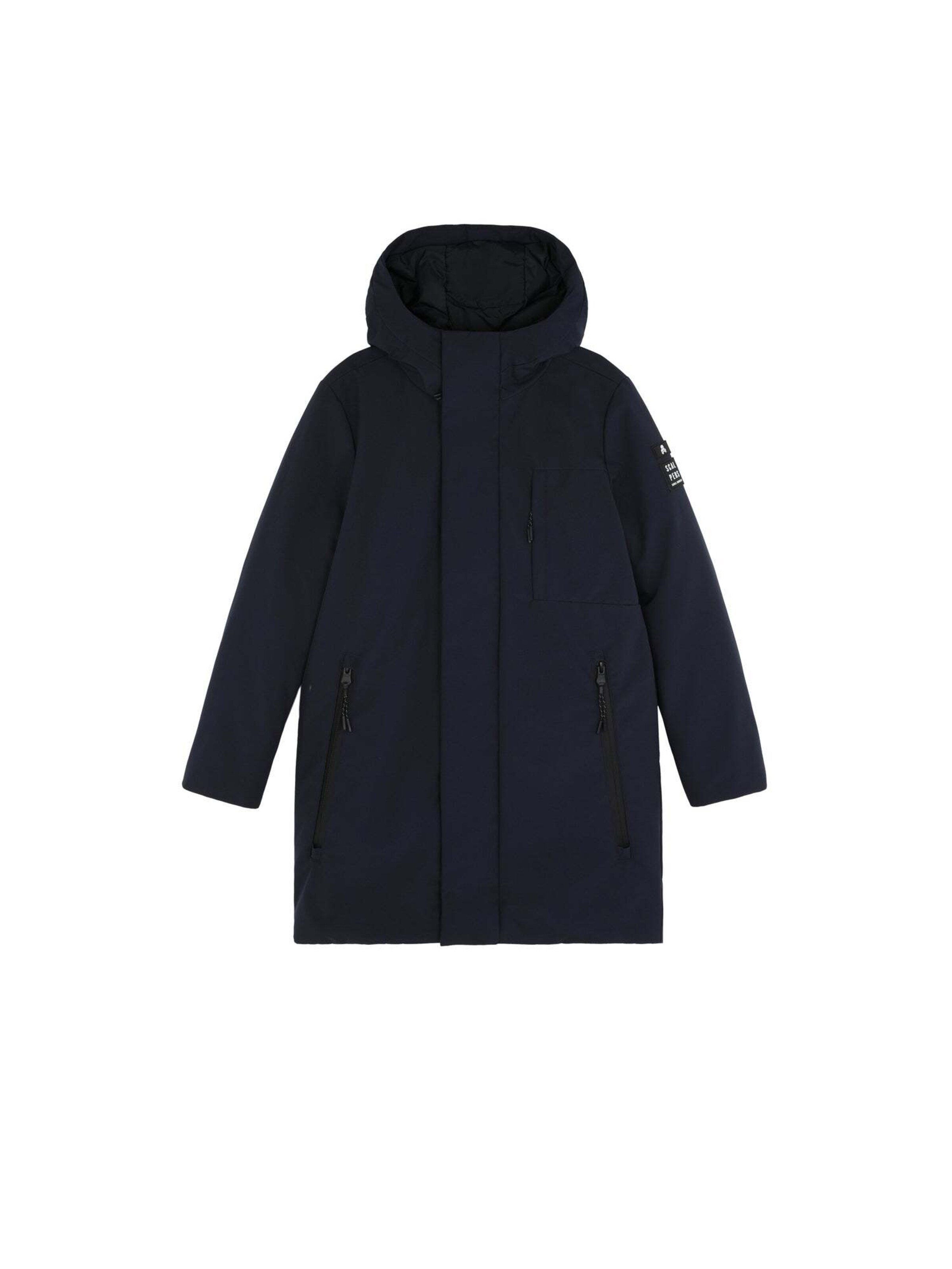 Scalpers Between-Season Jacket 'Mike' in Blue: front