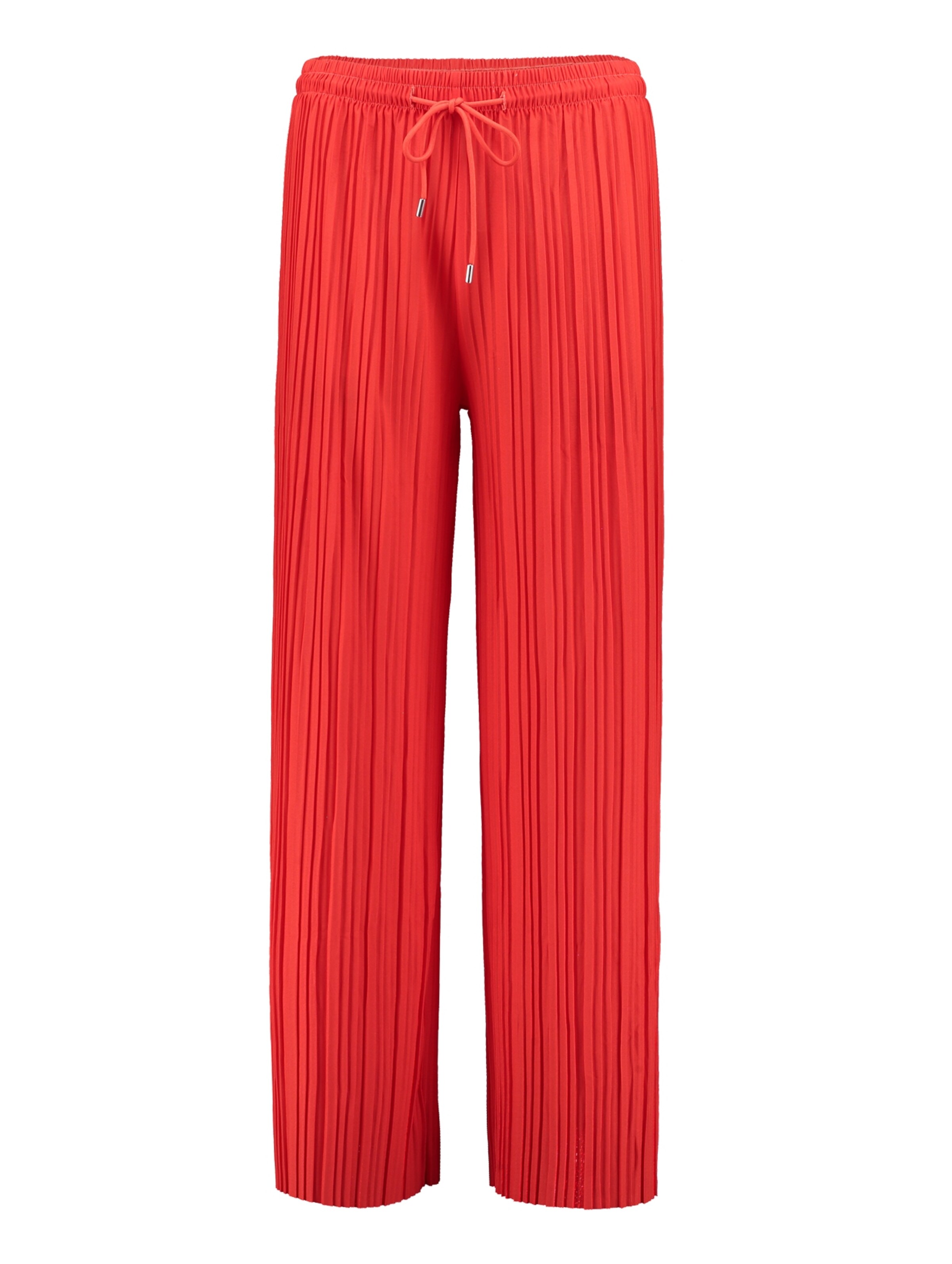 Hailys Wide Leg Hose in Rot: Vorderseite