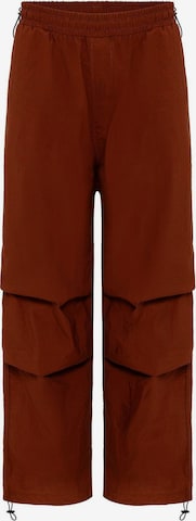 DandaloBaggy Hlače - crvena boja: prednji dio