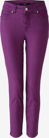 OUI Slim fit Pants 'BAXTOR' in Purple: front