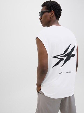 JACK & JONES Shirt in Wit: voorkant