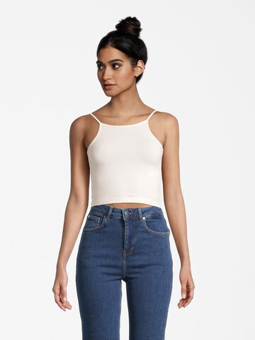 AÉROPOSTALE Top in Beige: front