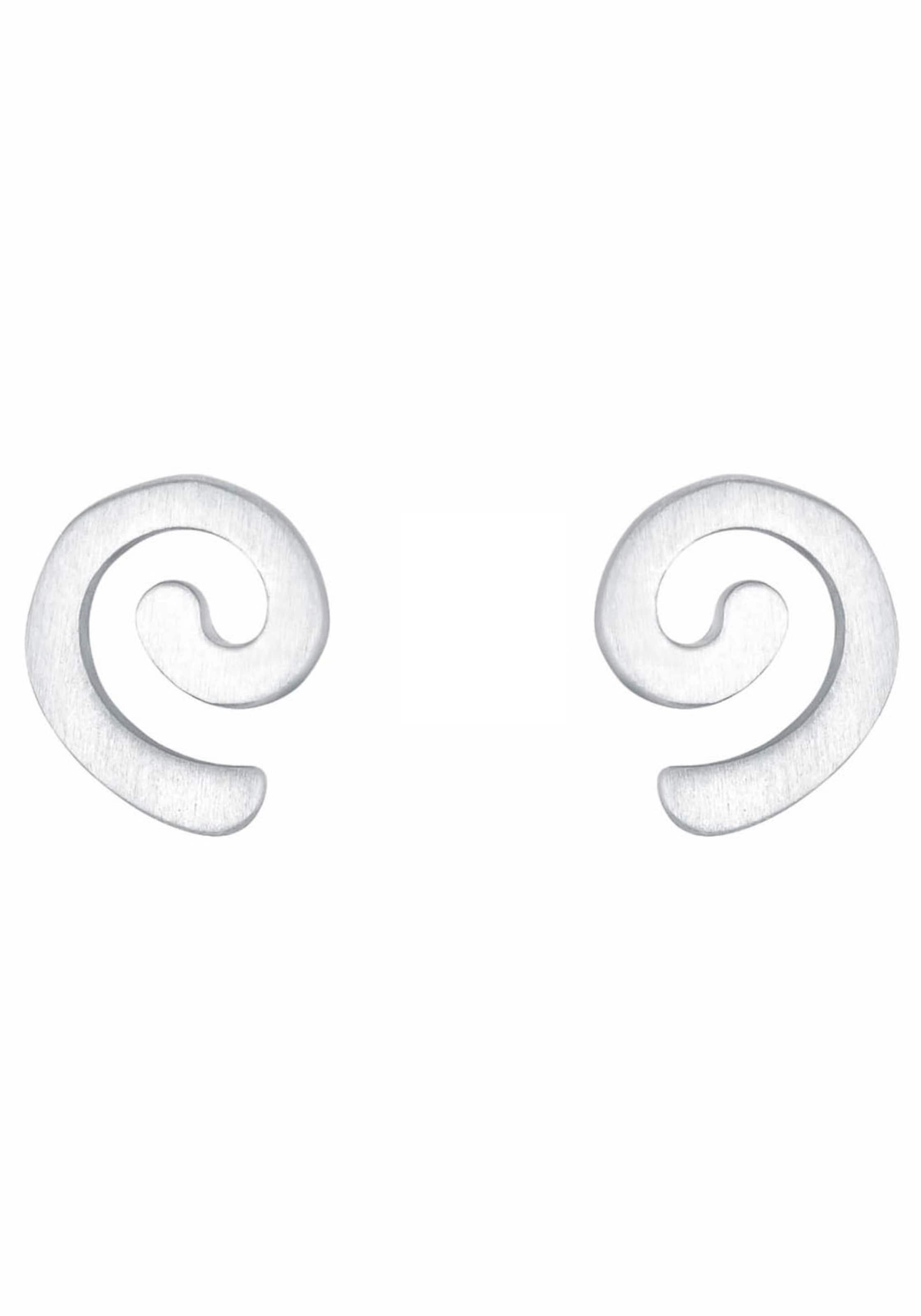 AMOR Earrings in Silver: front