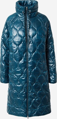 QS Płaszcz zimowy w kolorze niebieski: przód