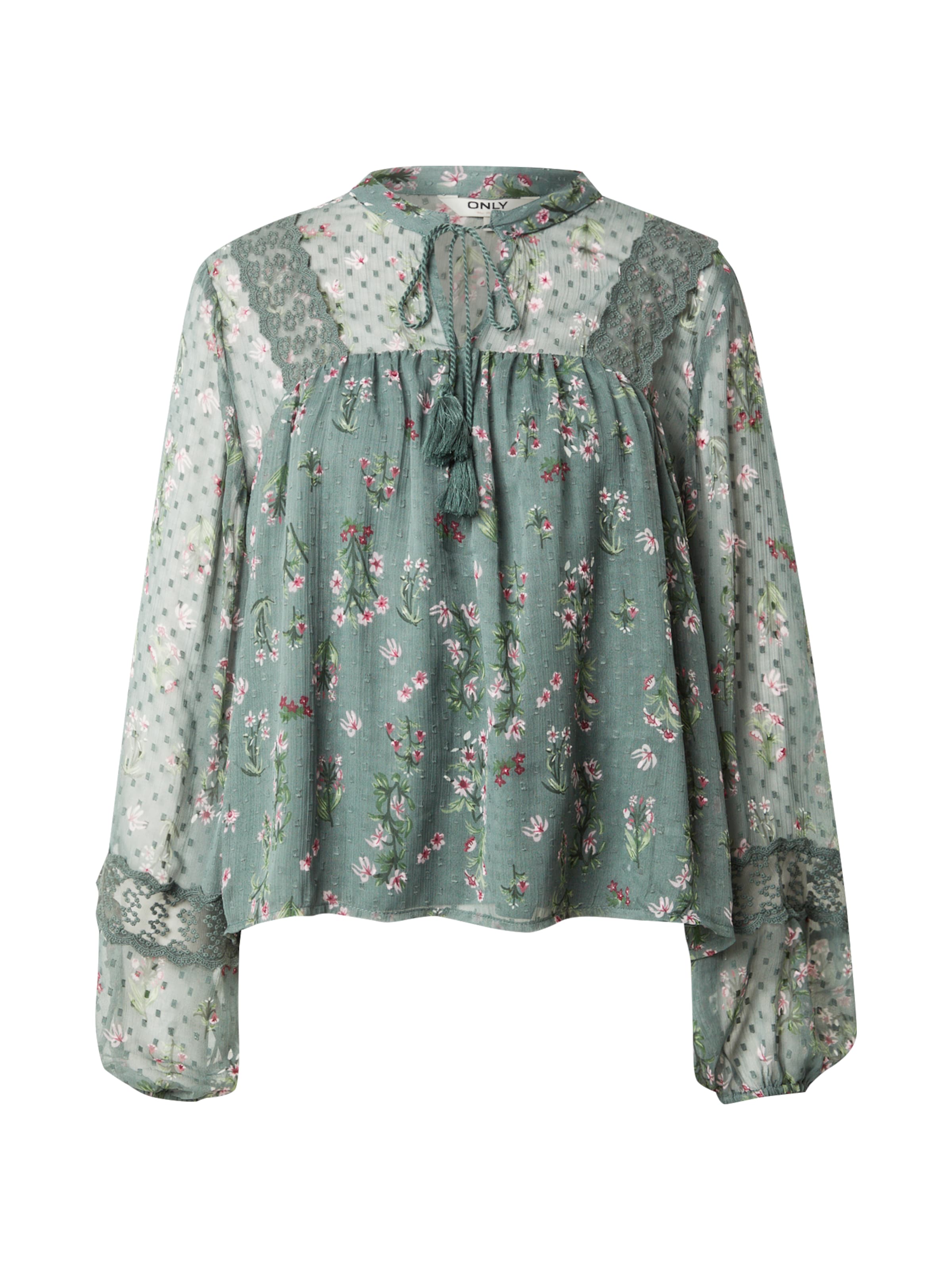 ONLY Μπλούζα 'ONLTessa Eliza' σε πράσινο: μπροστά