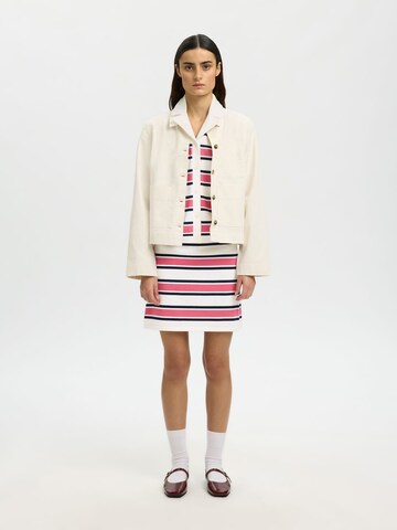 SELECTED Skirt in White