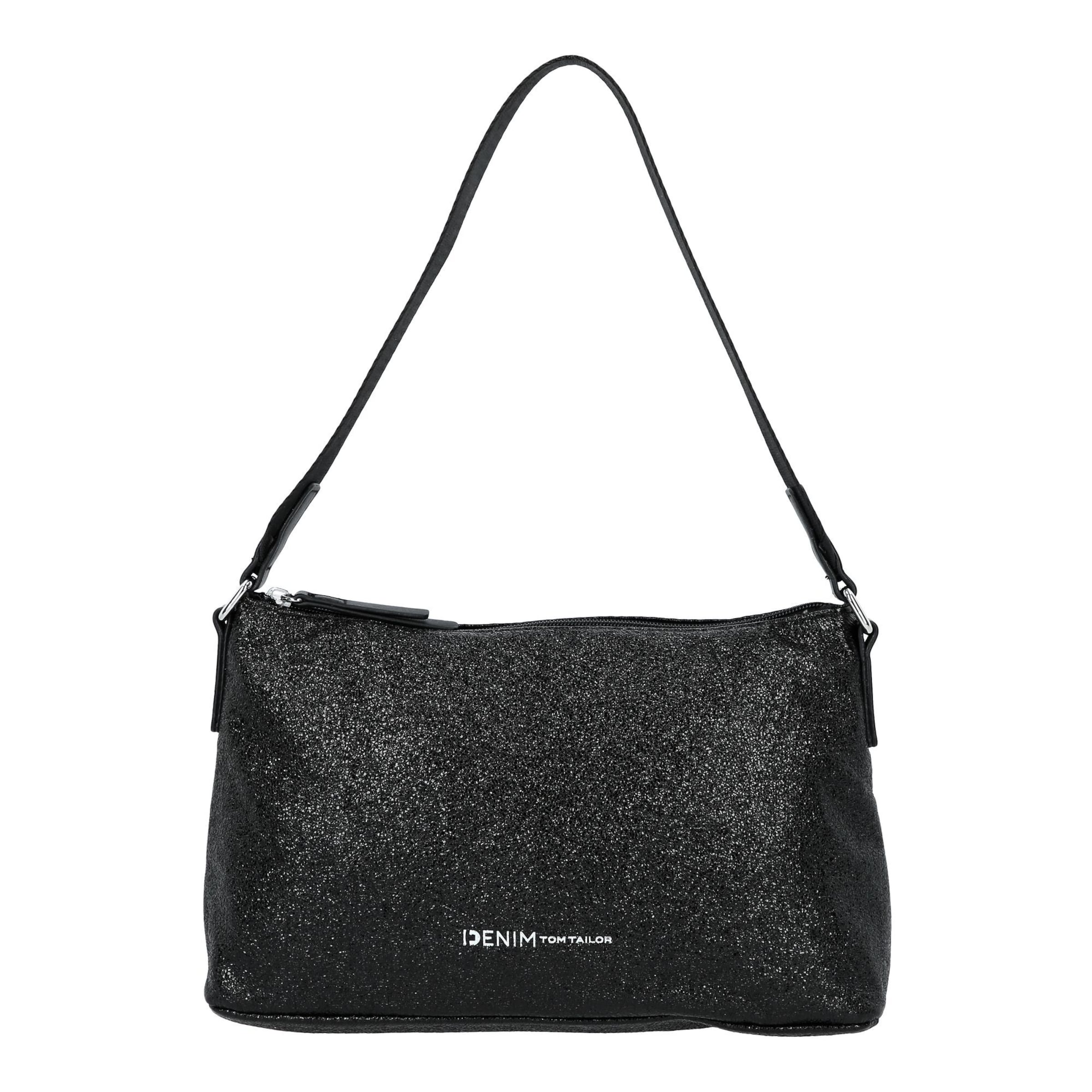 Borsa a spalla di TOM TAILOR DENIM in nero: frontale