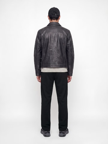 JACK & JONES Regular Pants 'JACOLLIE' in Black