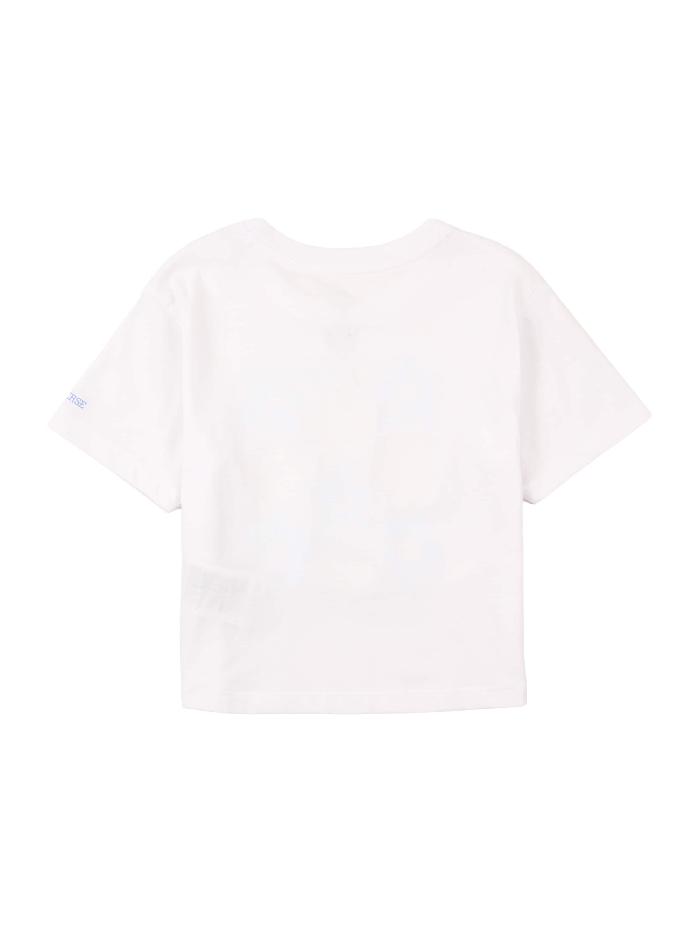 CONVERSE T-Shirt 'BUBBLY FLORAL' in Weiß