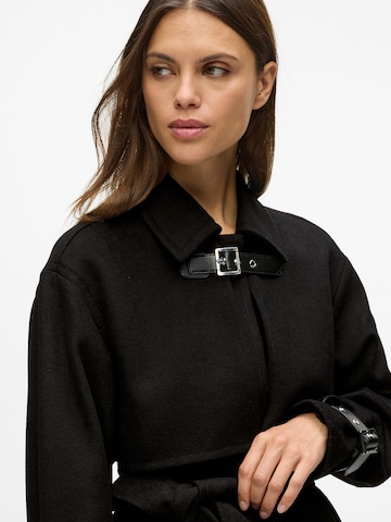 Karl Lagerfeld Płaszcz przejściowy w kolorze czarny