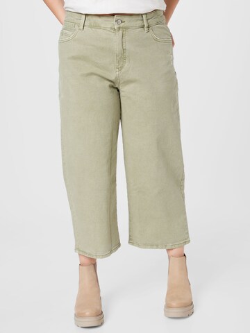 regular Jeans di Esprit Curves in verde: frontale