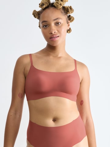 Bustier Soutien-gorge ' ZERO Feel 2.0 Ultra ' SLOGGI en orange : devant
