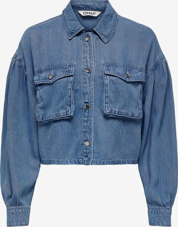 ONLY Between-Season Jacket 'LOVA' in Blue: front