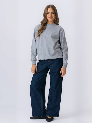 TEESHOPPEN - Jersey ' Crewneck ' en gris