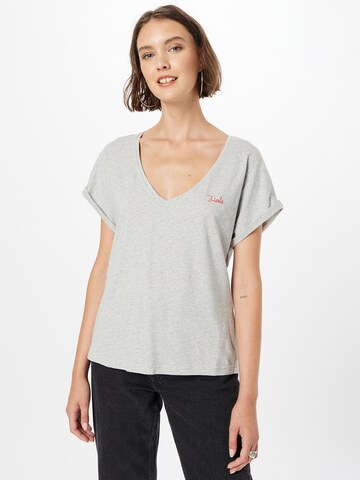 Maison Labiche - Camiseta 'LE CHATEAU' en gris: frente