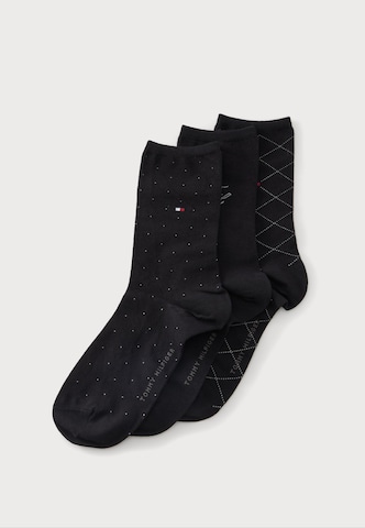 Calzino di Tommy Hilfiger Underwear in nero: frontale