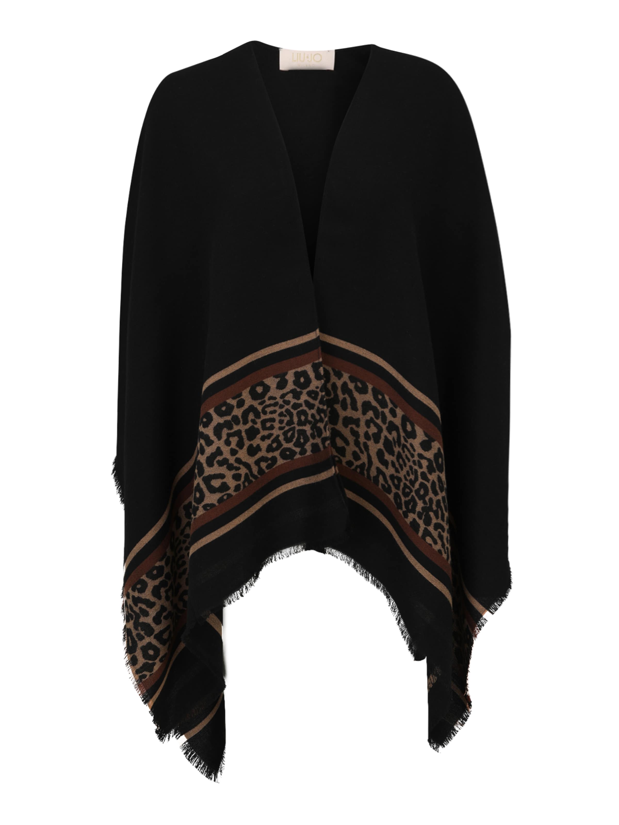 Liu Jo Κάπα σε μαύρο: μπροστά