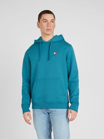 Tommy Jeans Sweatshirt in Blauw: voorkant