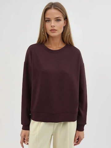 Busem - Sweatshirt em vermelho: frente