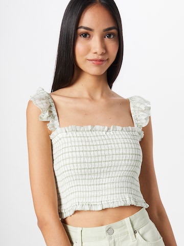 Top 'OXLEY' di MINKPINK in verde: frontale