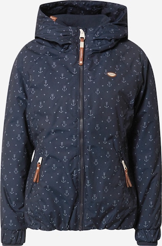 Ragwear Between-season jacket 'DIZZIE MARINA' in Blue: front