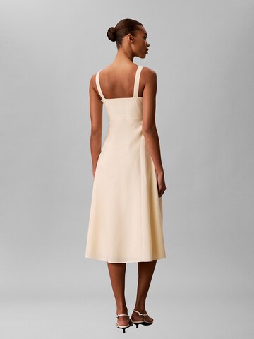 Calvin Klein Jeans Jurk in Beige