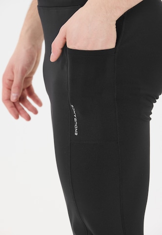 ENDURANCE Skinny Sports trousers 'Strong' in Black