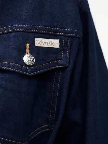 Calvin Klein Jeans Kevad-sügisjope, värv sinine