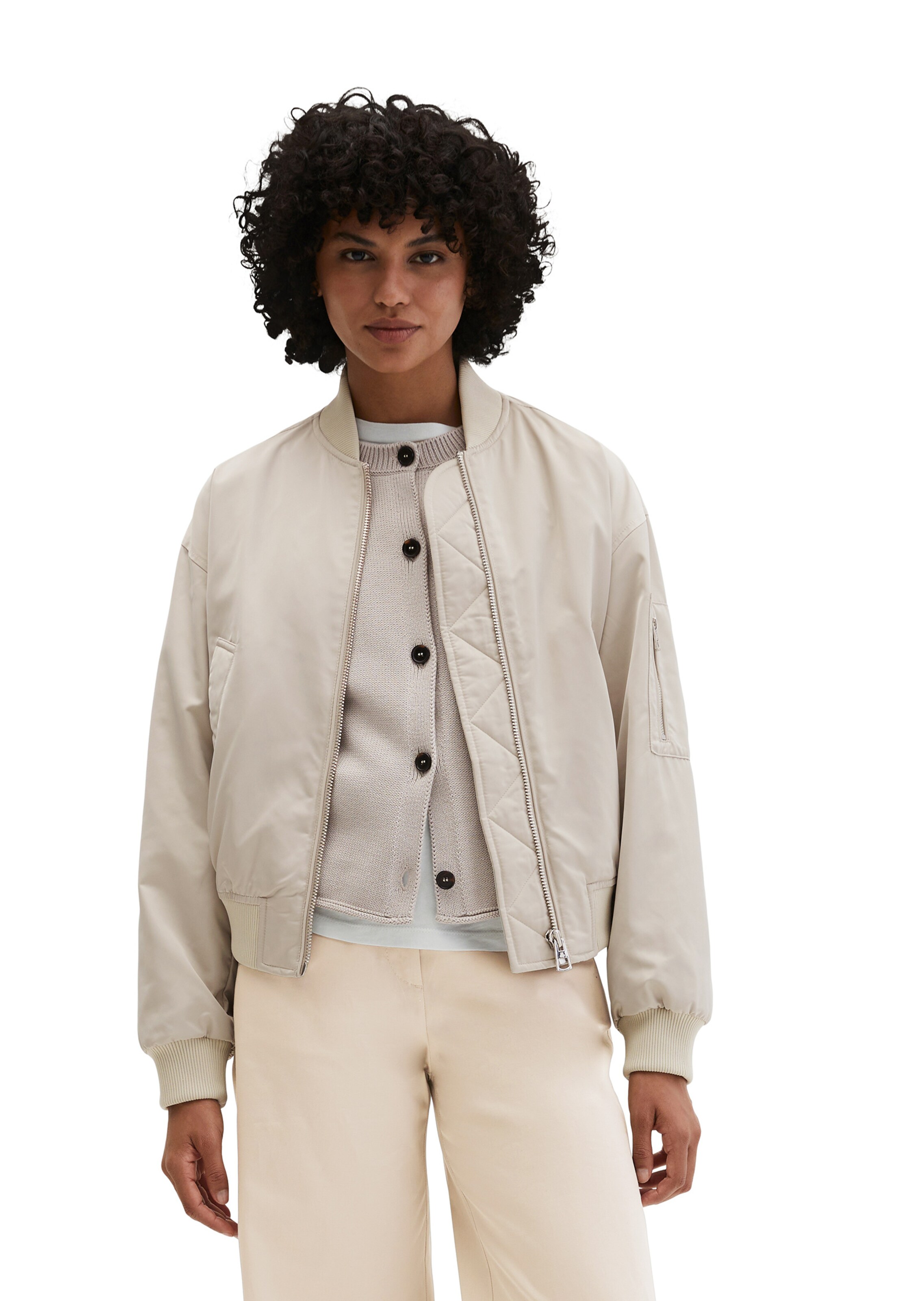 Marc O'Polo Jacke in Grau: Vorderseite