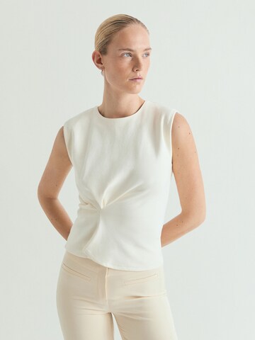 Scalpers Top ' ' in Beige