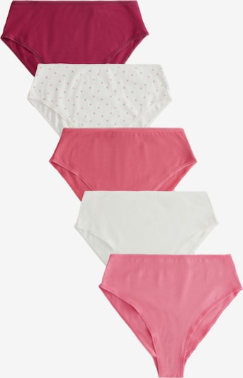 Next Alushousut koossa S värissä vaaleanpunainen / vaalea pinkki / tumma pinkki / offwhite, Tuotenäkymä