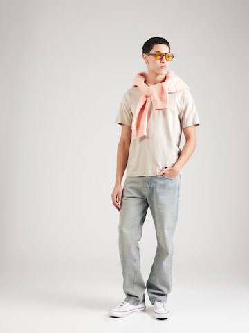 Tricou 'CLASSIC' de la Abercrombie & Fitch pe gri