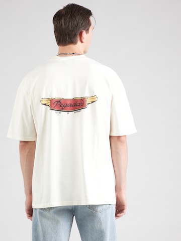 Pegador T-shirt 'Vintino' i beige: framsida