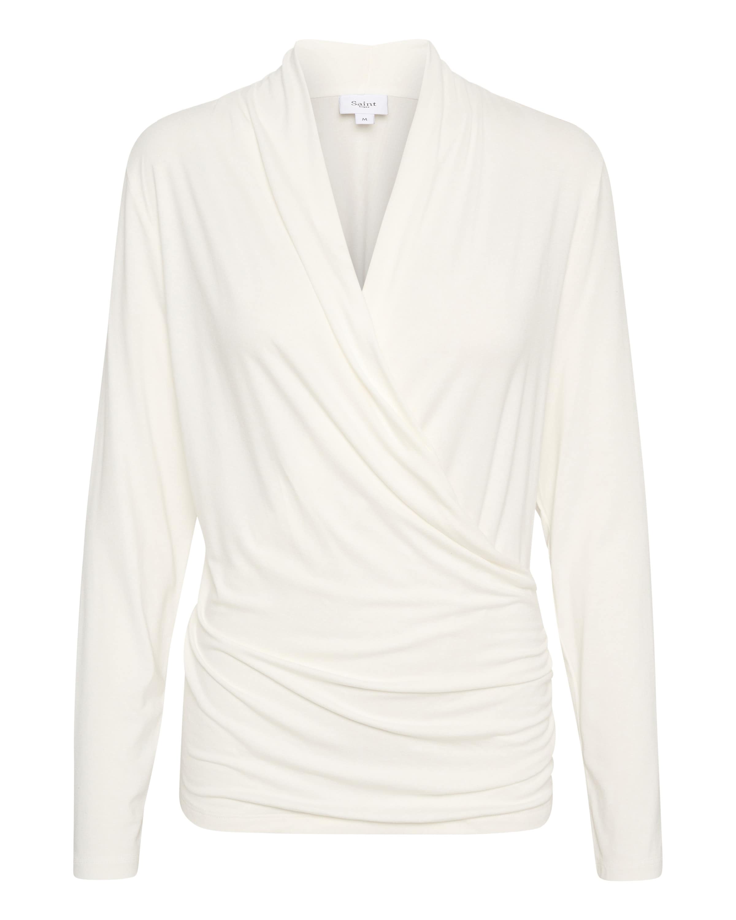 SAINT TROPEZ - Camiseta en blanco: frente