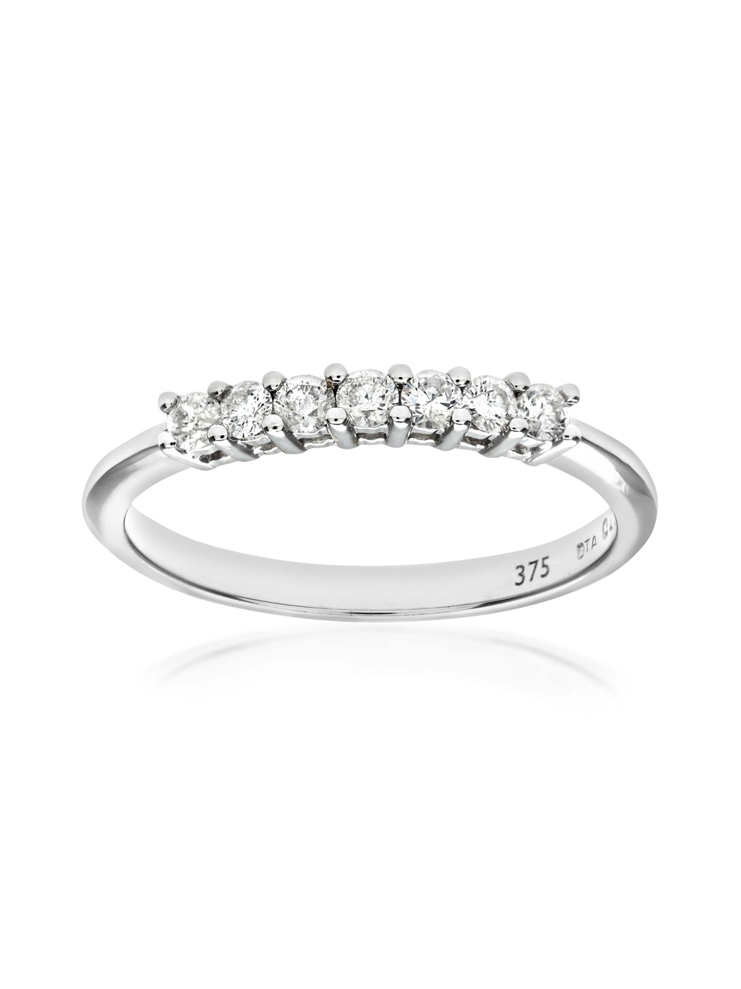 DIAMANT LETERNEL Ring in Silver: front