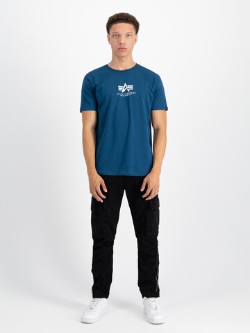 T-Shirt ALPHA INDUSTRIES en bleu