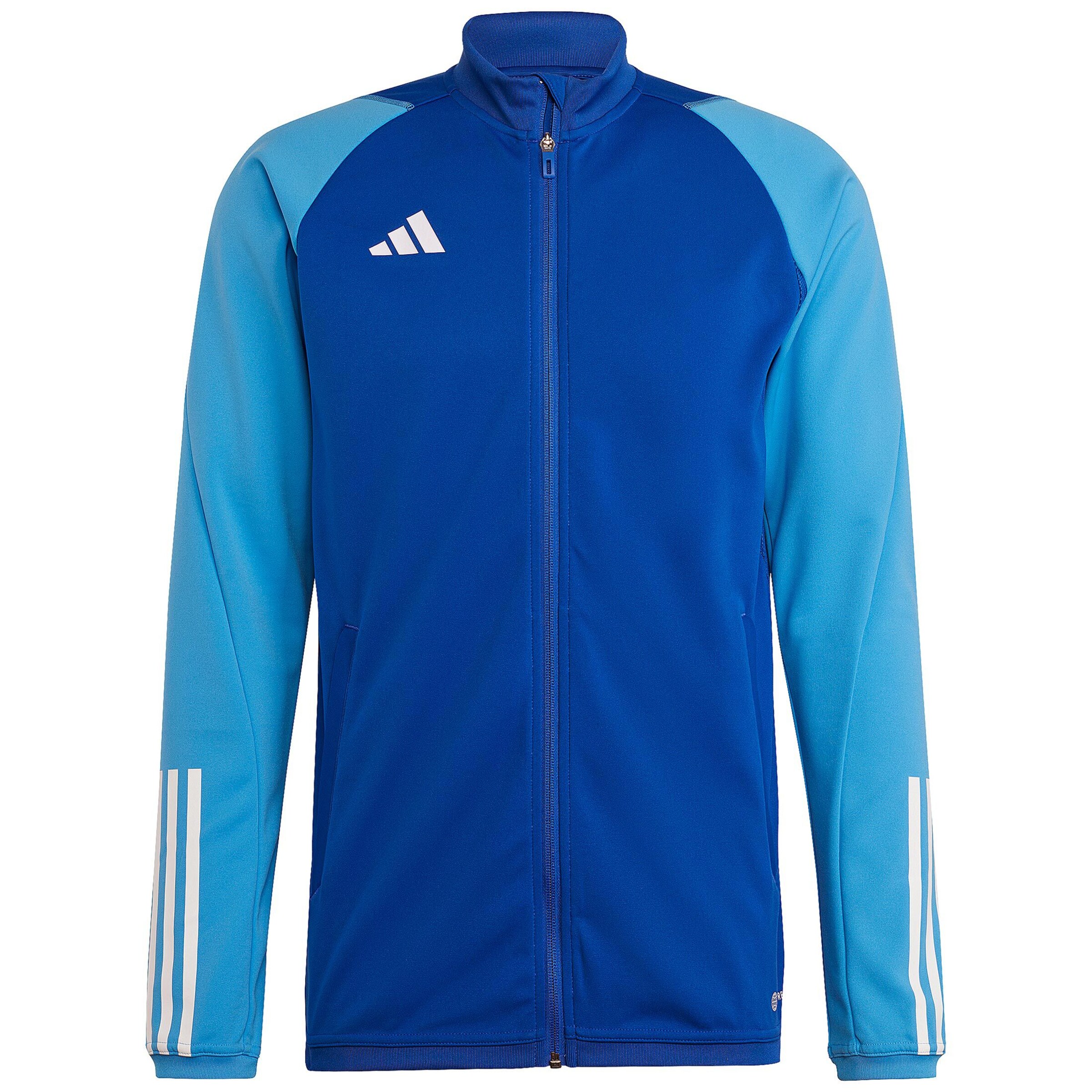 ADIDAS PERFORMANCE Sportsweatjacke 'Tiro 23 Competition' in Blau: Vorderseite