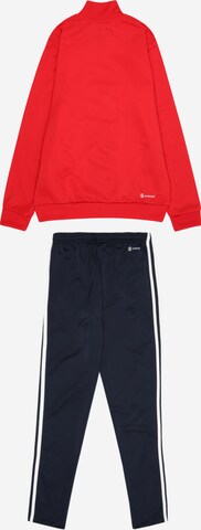 ADIDAS SPORTSWEAR Trainingsanzug 'Essentials 3-Stripes Tiberio' in Rot