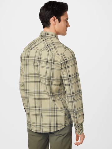 !Solid - Ajuste regular Camisa 'Alexx' en verde